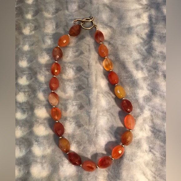 Handmade Jewelry - Carnelian necklace